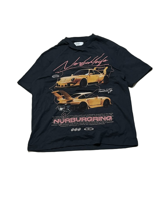 Junk Fits Nürburgring Turbo Car Graphic T-Shirt – Size S to L